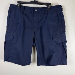 5.11 Tactical Cargo Shorts Work Hiking Outdoor Navy Blue Size 36